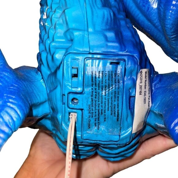 Pan Asian Creations Ltd. Wind Dragon Blue 19 in LED Eyes Blue Plastic Decorative - Picture 4 of 12